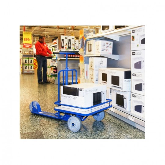 Platforminis paspirtukas, mėlynas