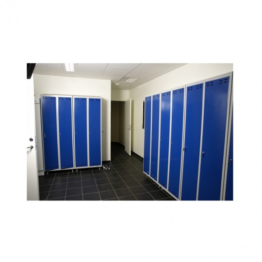 Locker 2 doors SWED 2 Blue/Grey