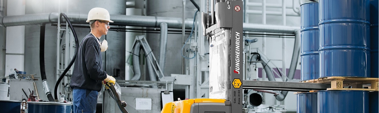 Jungheinrich Drum Storage / Barrel handling