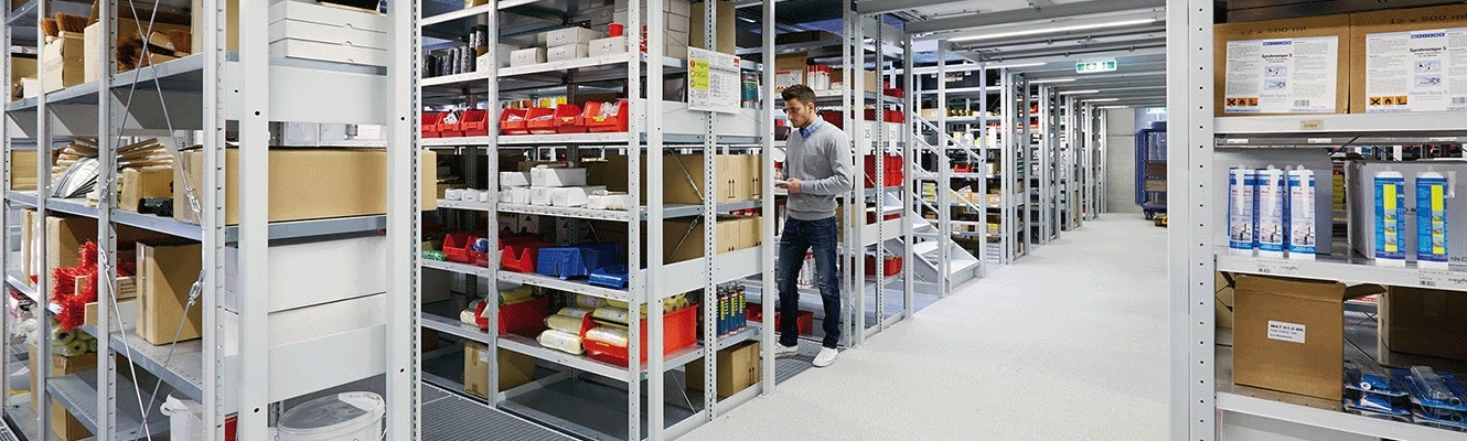 Jungheinrich Sandėliavimas, lentynos ir stelažai